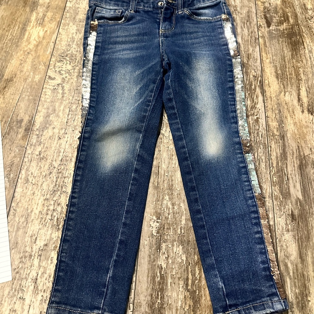 True Craft Kids Blue Jeans with Silver Accents